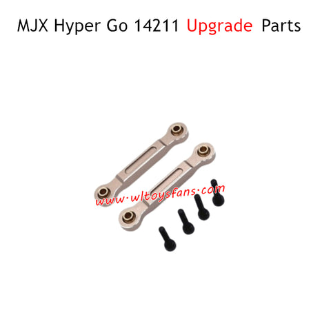 MJX Hyper Go 14211 Upgrade Parts Front Steering Tie Rods Champagne Gold