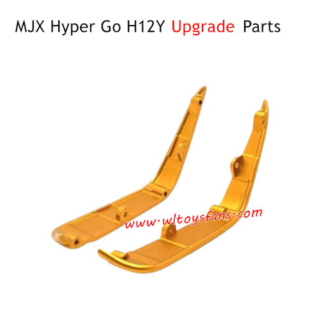 MJX Hyper Go H12Y+ Upgrade Parts Front Left and Right Wheelbase Fenders Gold