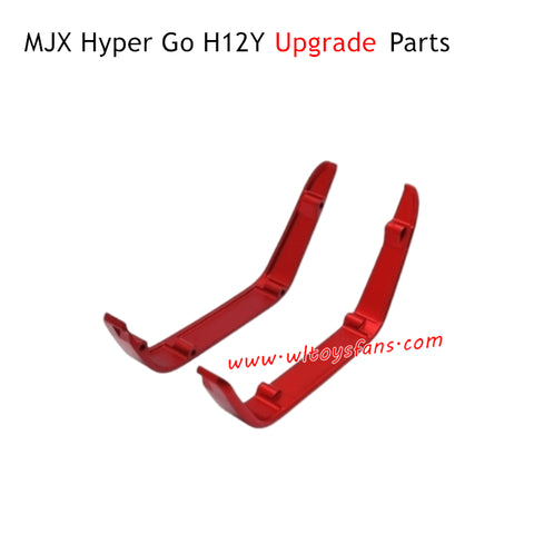 MJX Hyper Go H12Y+ Upgrade Parts Rear Left and Right Wheelbase Fenders Red