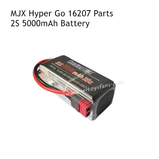 MJX Hyper Go 16207 RC Car Parts 2S 5000mAh Battery