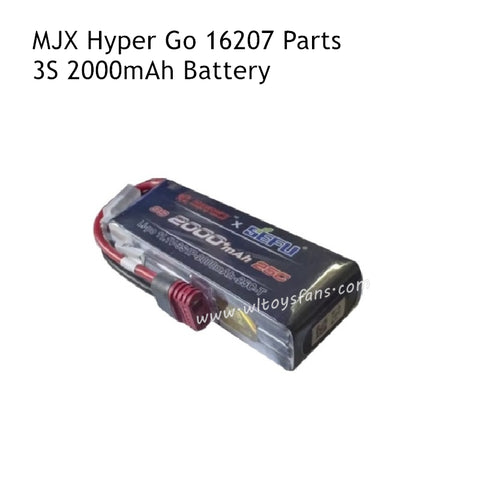 MJX Hyper Go 16207 RC Car Parts 3S 2000mAh Battery