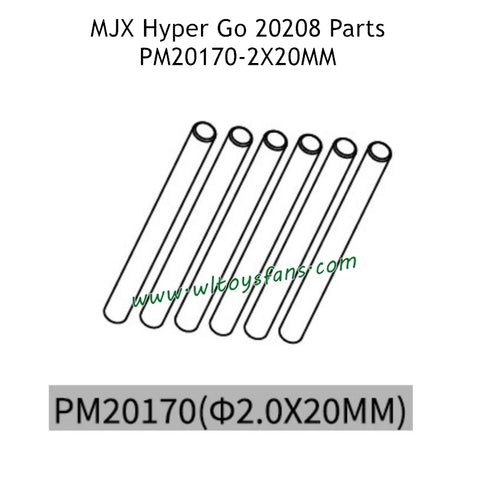 MJX Hyper Go 20208 Parts 2.0x20MM Optical Axis PM20170