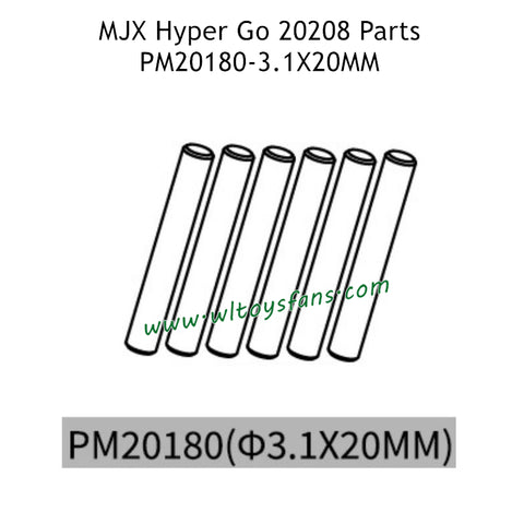 MJX Hyper Go 20208 Parts 3.1x20MM Optical Axis PM20180