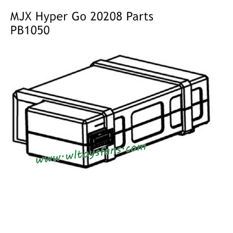 MJX Hyper Go 20208 Parts 7.4V Battery PB1050
