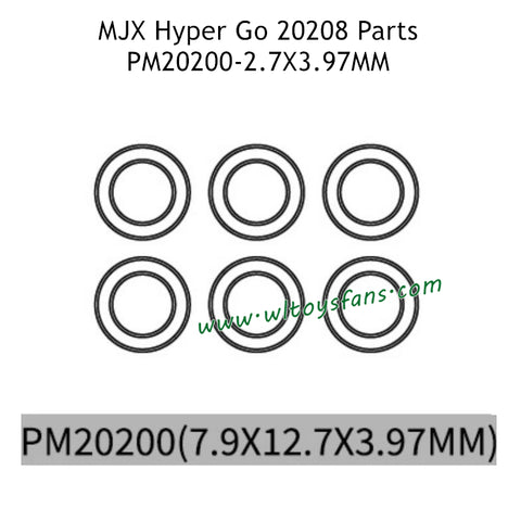 MJX Hyper Go 20208 Parts 7.9x12.7x3.97MM Bearing PM20200