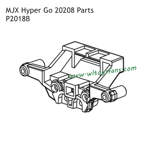 MJX Hyper Go 20208 Parts Rear Shock Tower P2018B