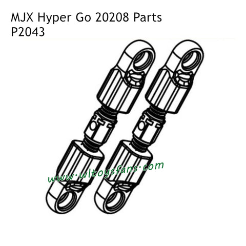 MJX Hyper Go 20208 Parts Steering Connect Rod P2043