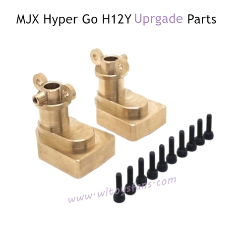 MJX Hyper Go H12Y Remote Control Upgrade Parts Brass Rear Axle Cup
