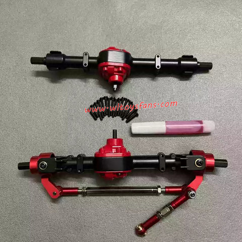 MN Model MN300 RC Car Upgrade Parts Metal Axle Set Black