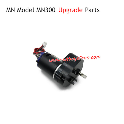 MN Model MN300 Upgrade Parts 370 Metal Gearbox Black