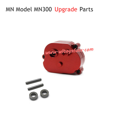 MN Model MN300 Upgrade Parts Metal Gearbox Housing Red