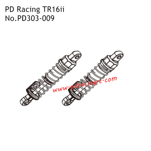 Shock PD303-009 Accessories for PD Racing TR16ii RC Truck