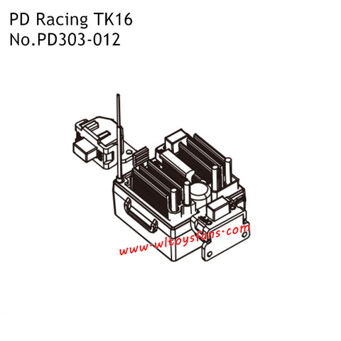 PD Racing TK16 RC Car Parts 25A ESC PD303-012