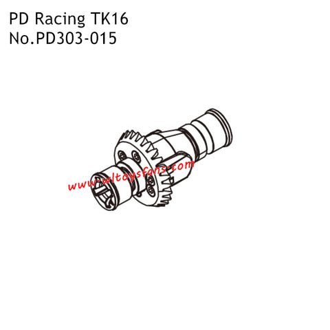 PD Racing TK16 RC Car Parts Differential PD303-015