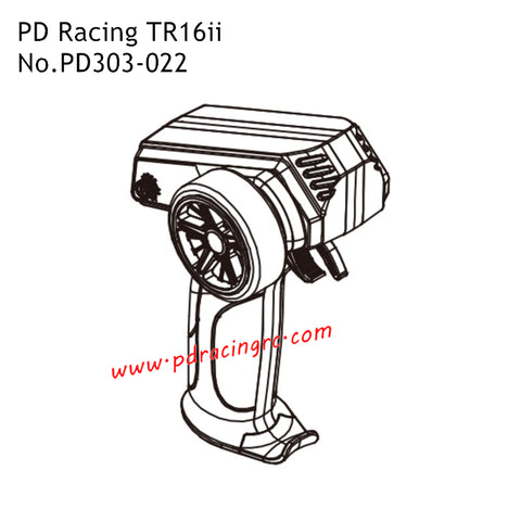 Transmitter PD303-022 Accessories for PD Racing TR16ii RC Truck