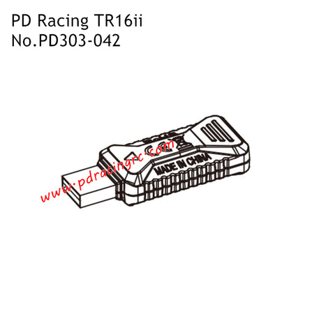 USB Charger PD303-042 Accessories for PD Racing TR16ii RC Truck
