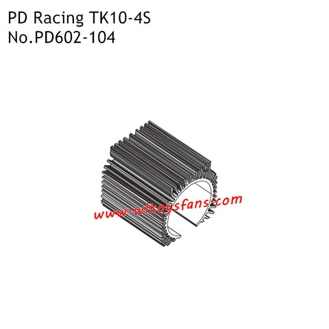 PD Racing 1/10th TK10-4S RC Car Parts Heat Sink PD602-104