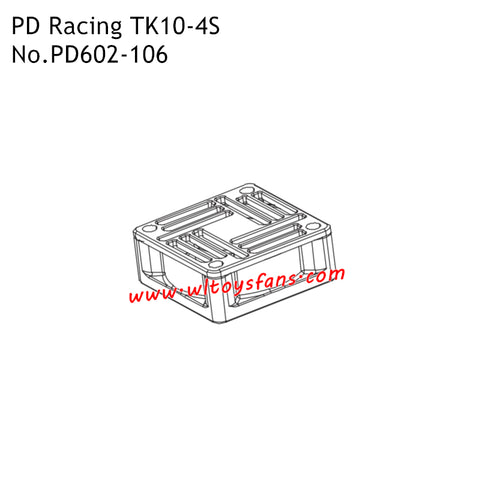 PD Racing 1/10th TK10-4S RC Car Parts Cooling Fan PD602-106