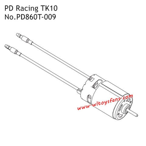 PD Racing TK10 RC Car Parts 570 Motor PD860T-009