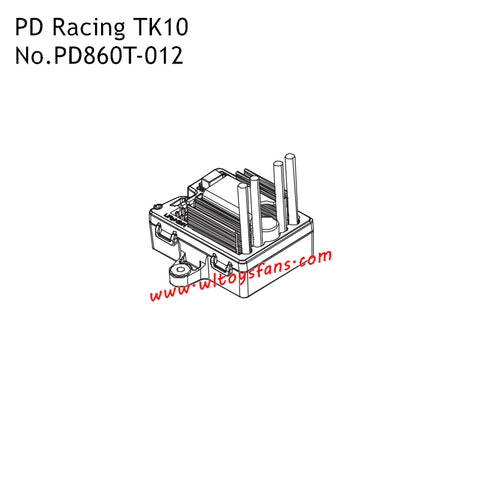 PD Racing TK10 RC Car Parts 60A ESC PD860T-012