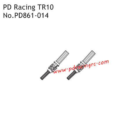 PD Racing TR10 Parts Slider Shaft Female Assembly PD861-014