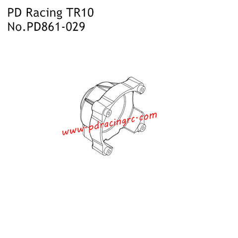 Gearbox Centre Composite PD861-029 Parts for PD Racing TR10 RC Car