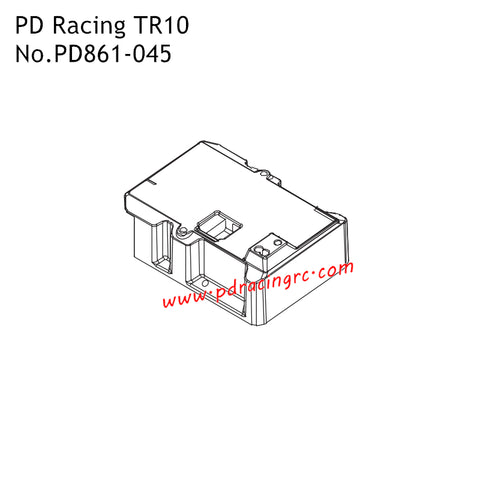 Receiver Case PD861-045 Parts for PD Racing TR10 RC Car