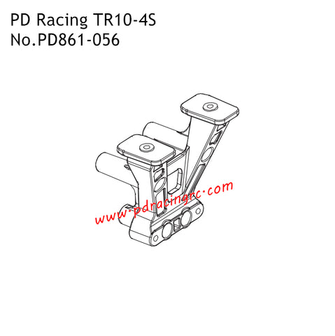 PD Racing TR10-4S RC Car Parts Tail Bracket PD861-056