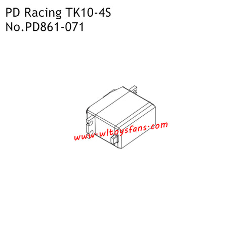 PD Racing TK10-4S RC Car Parts 15Kg Servo PD861-071