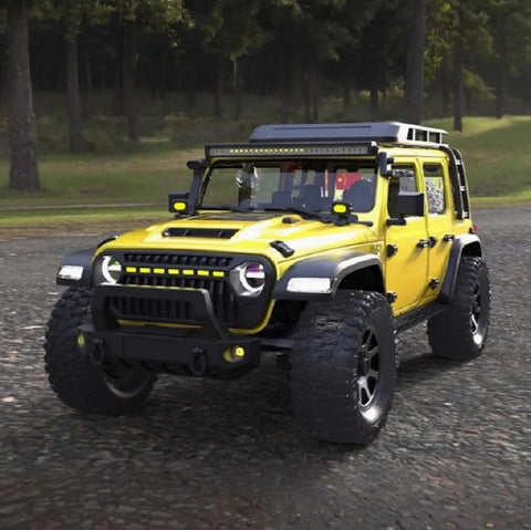 RC Chuang KE CK5811 1/7 Brushed High Speed Off-road RC Truck Yellow