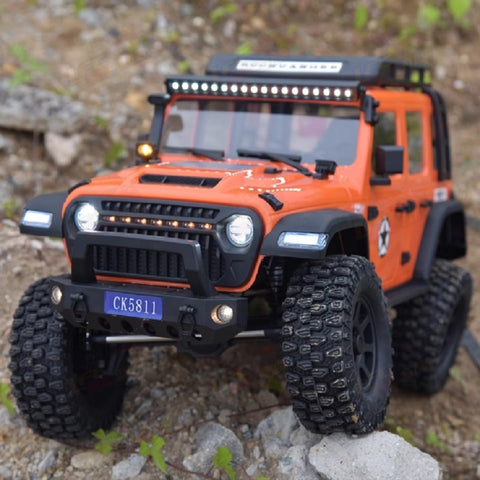 RC Chuang KE CK5811 2.4G 4WD Brushless Off-road RC Climbing Crawler Orange