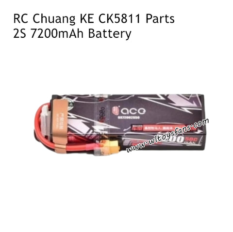 RC Chuang KE CK5811 RC Car Parts 2S 7200mAh Battery