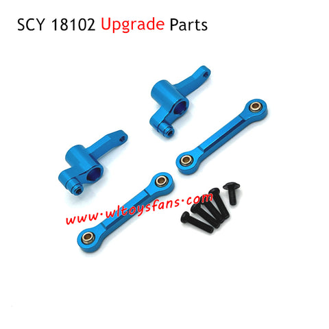 SCY 18102 RC Car Upgrade Parts Metal Steering Kit