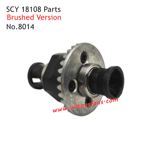 SCY 18108 RC Car Parts Differential For Brushed Version 8014