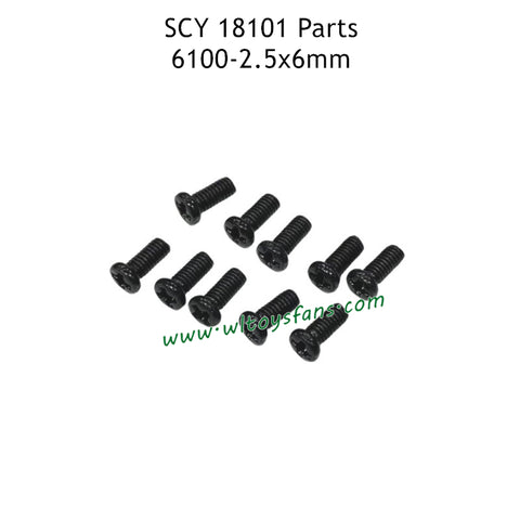 SUCHIYU 18101 Parts 2.5X6MM Screw 6100