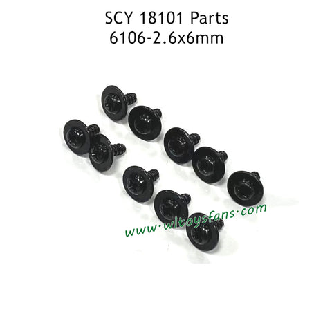 SUCHIYU 18101 Parts 2.6X6mm Screw 6106
