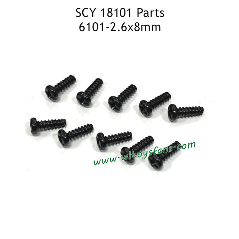 SUCHIYU 18101 Parts 2.6x8MM Screw 6101