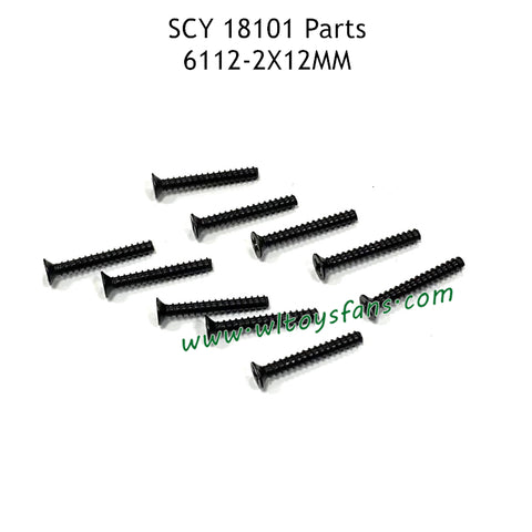 SUCHIYU 18101 Parts 2X15KBH Screw 6112