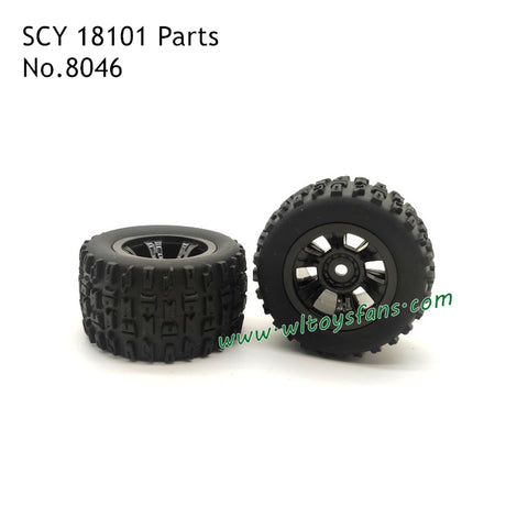SUCHIYU 18101 RC Car Parts 67MM Tire 8046