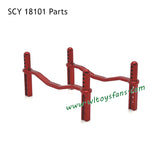 SCY 18101 Upgrade RC Car Parts Front and Rear Body Pillars