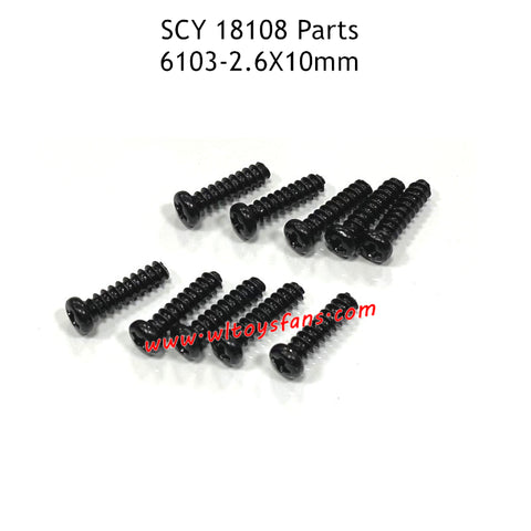 SUCHIYU 18108 Parts 2.6X10mm Screw 6103