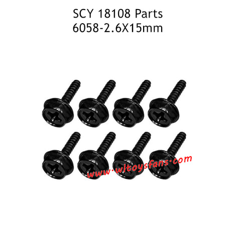 SUCHIYU 18108 Parts 2.6X15mm Screw 6058