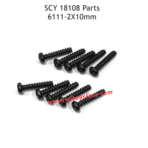 SUCHIYU 18108 Parts 2X10mm Screw 6111