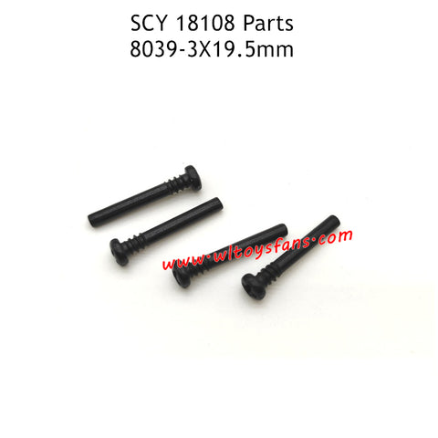 SUCHIYU 18108 Parts 3X19.5mm Screw 8039