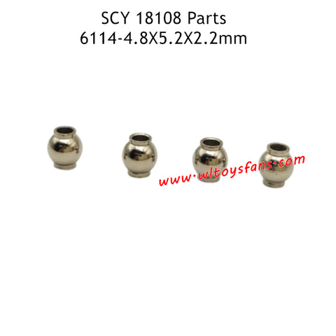 SUCHIYU 18108 Parts 4.8X5.2X2.2mm Metal Pivot Balls 6114