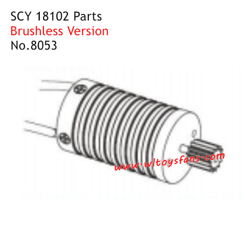 SUCHIYU SCY 18102 RC Car Parts Brushless 2440 Motor 8053