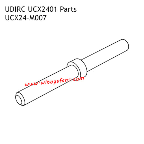 UDIRC UCX2401 Parts Transmission Gear Shaft UCX24-M007