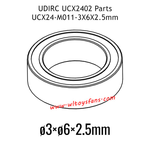 UDIRC UCX2402 Parts Ball Bearing UCX24-M011