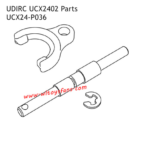 UDIRC UCX2402 Parts Shiftlever UCX24-P036