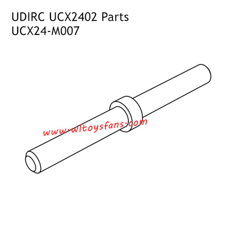 UDIRC UCX2402 Parts Transmission Gear Shaft UCX24-M007